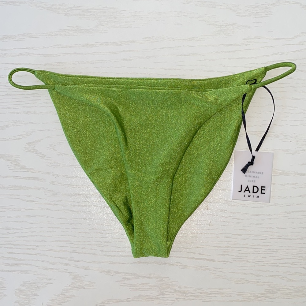 JADE SWIM Bare Minimum Bottoms Small